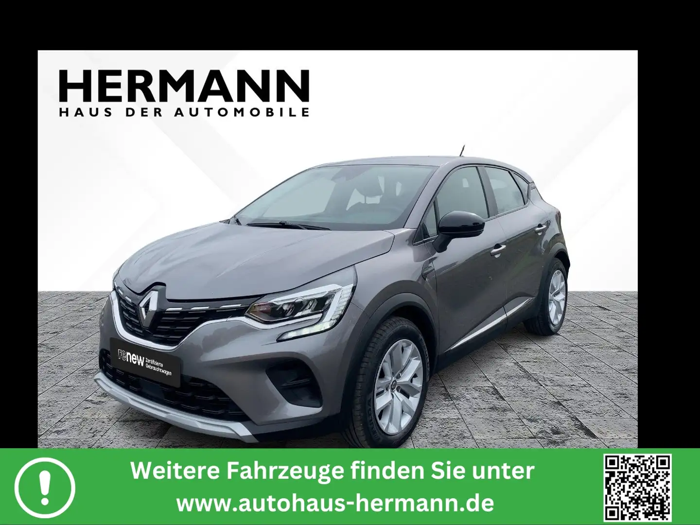 Renault Captur II 1.0 TCe 100 LPG Experience *LED*AHK Grau - 1