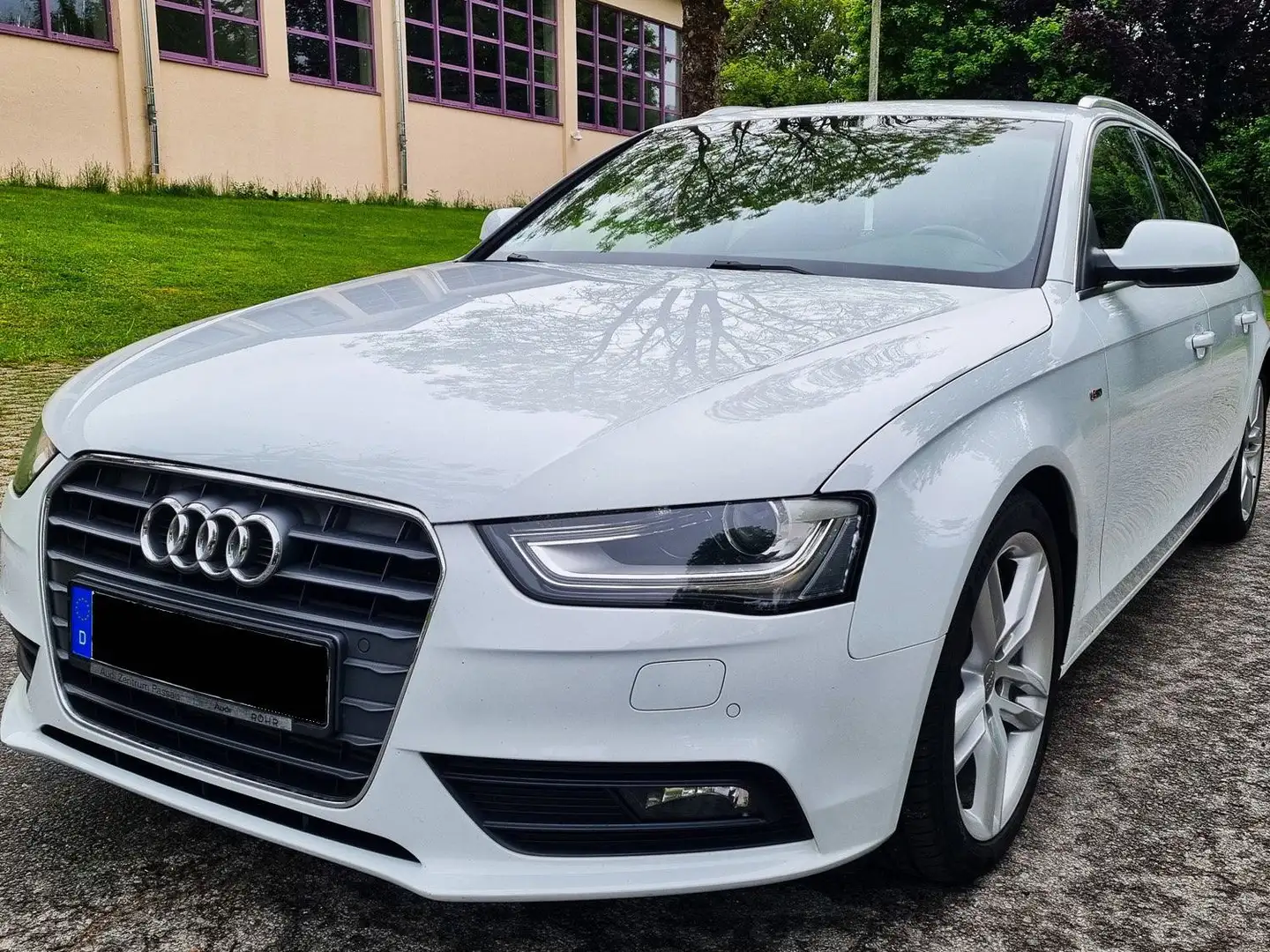 Audi A4 A4 Avant 1.8 TFSI S line Sportpaket Weiß - 2