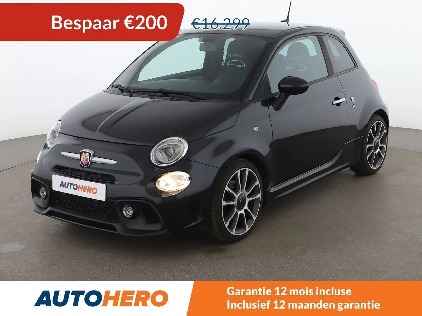 Abarth 595 1.4 Turbo Turismo Zwart - 1