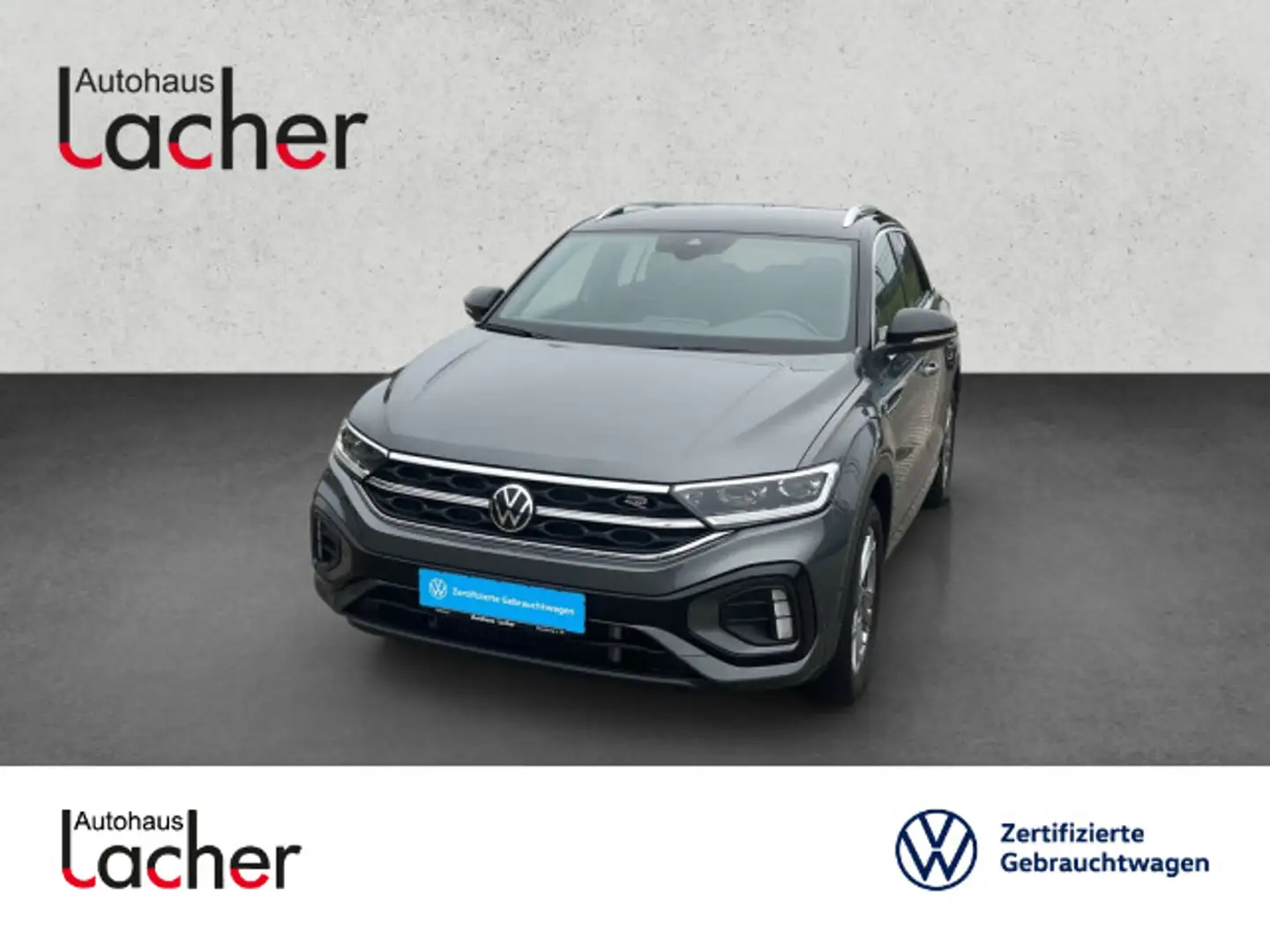 Volkswagen T-Roc R-Line 1.5 TSI DSG Gris - 1