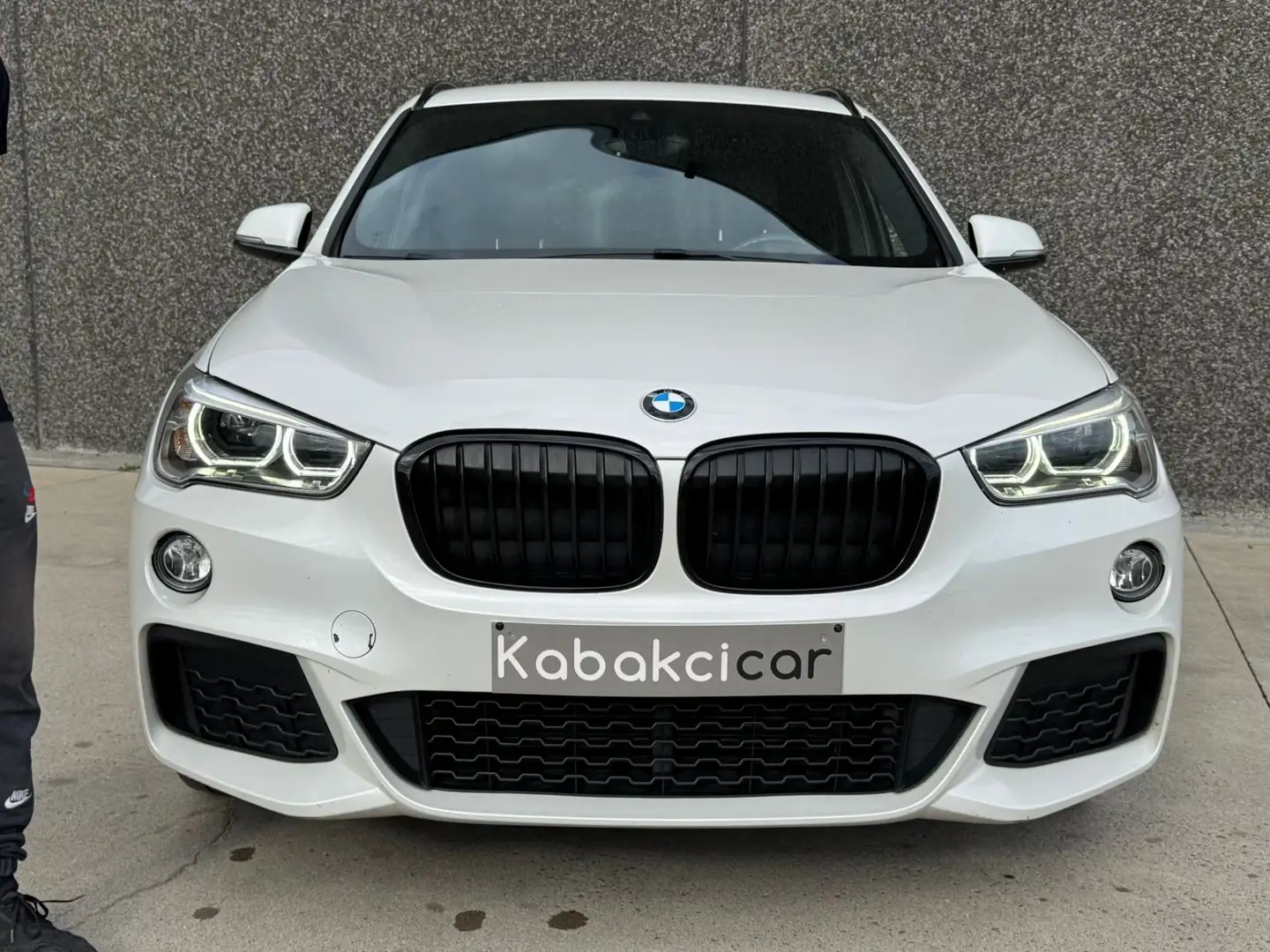 BMW X1 2.0 d xDrive18/PACK M//GPS//CLIM//GARANTIE 12M Blanc - 2