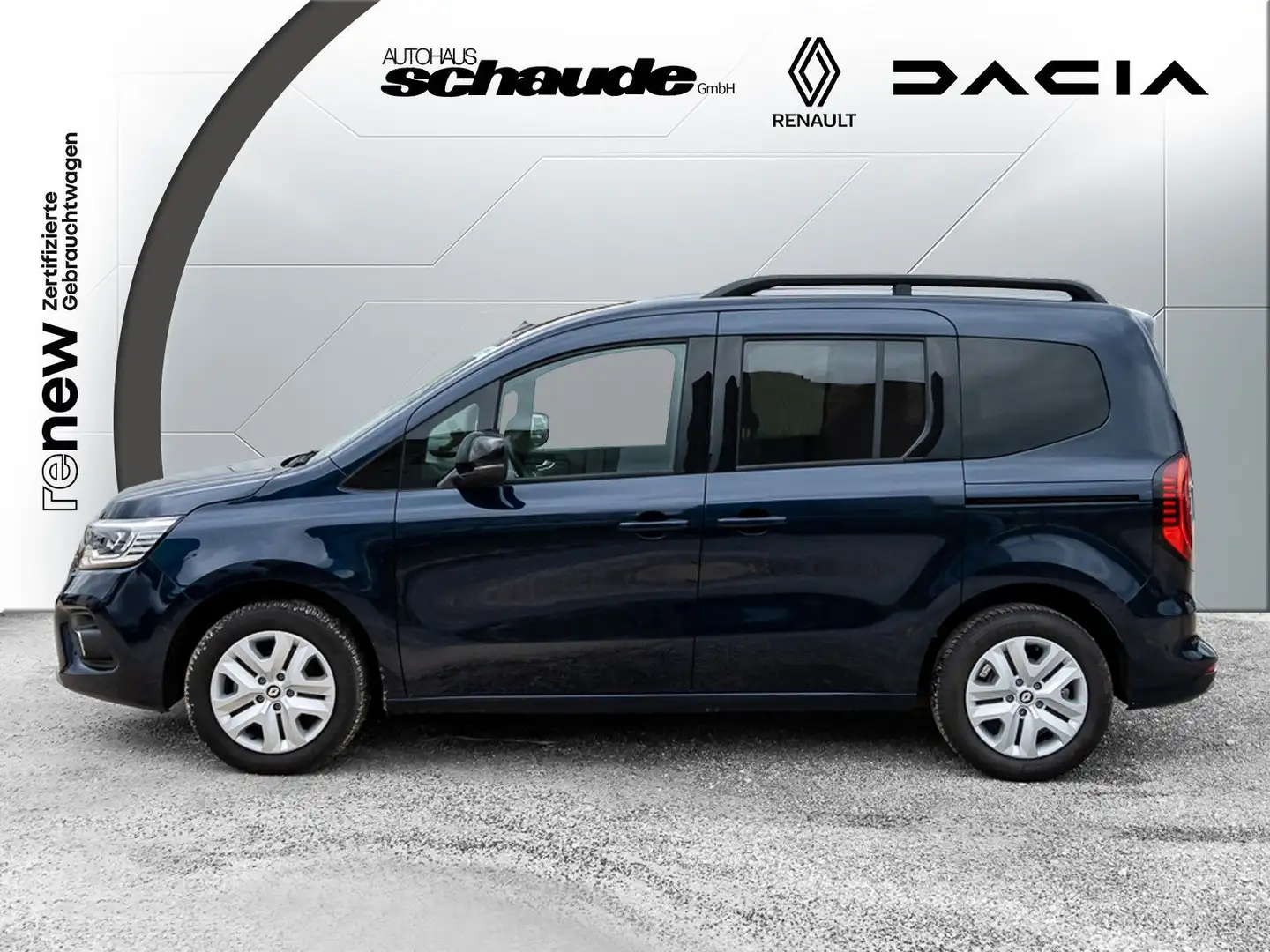 Renault Kangoo Techno TCE 130 EDC Navi Klima PDC Kamera Blau - 2