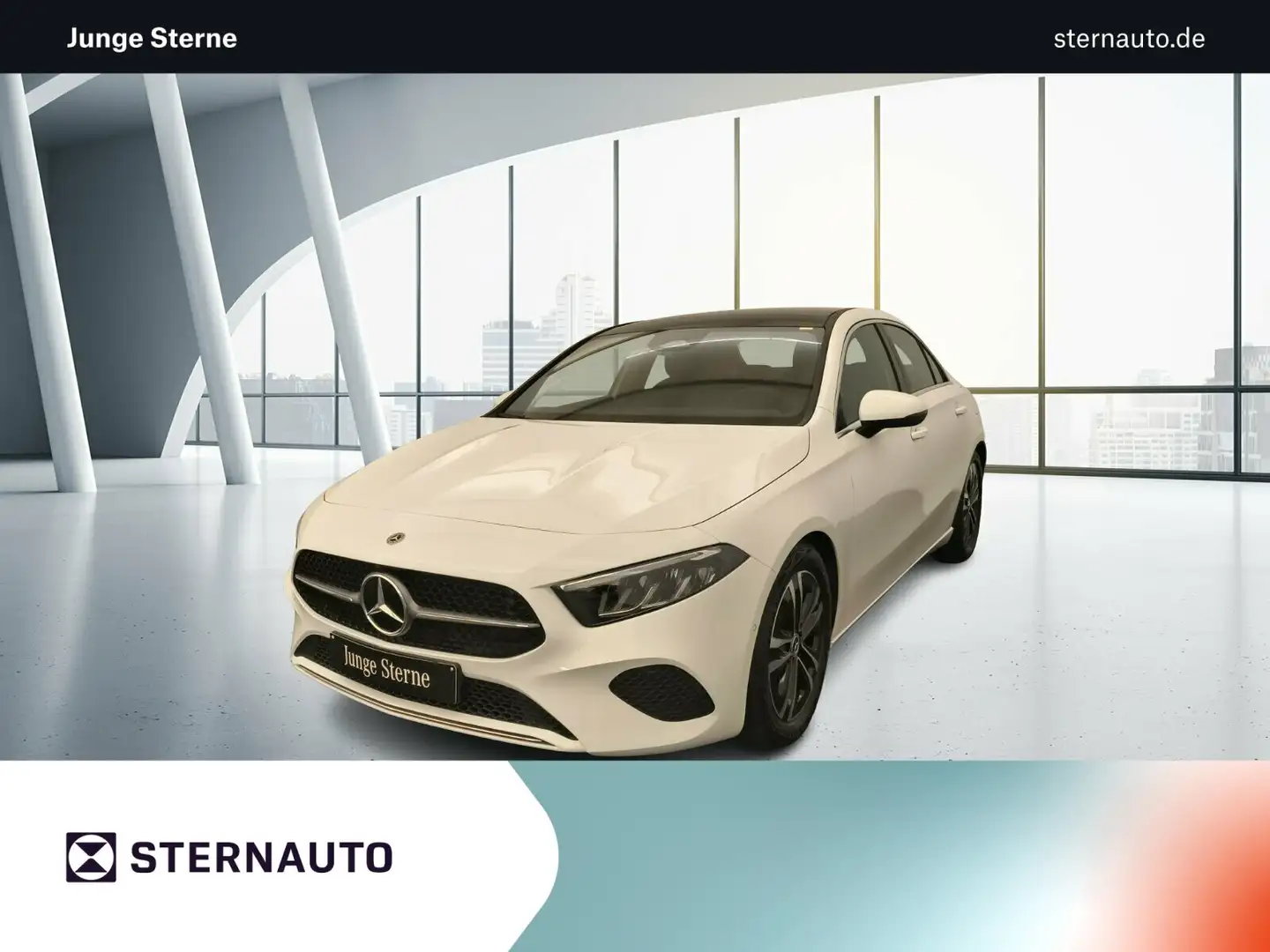 Mercedes-Benz A 220 A 220 4M Limo Progressive Advanced Distro Pano LED Bianco - 1
