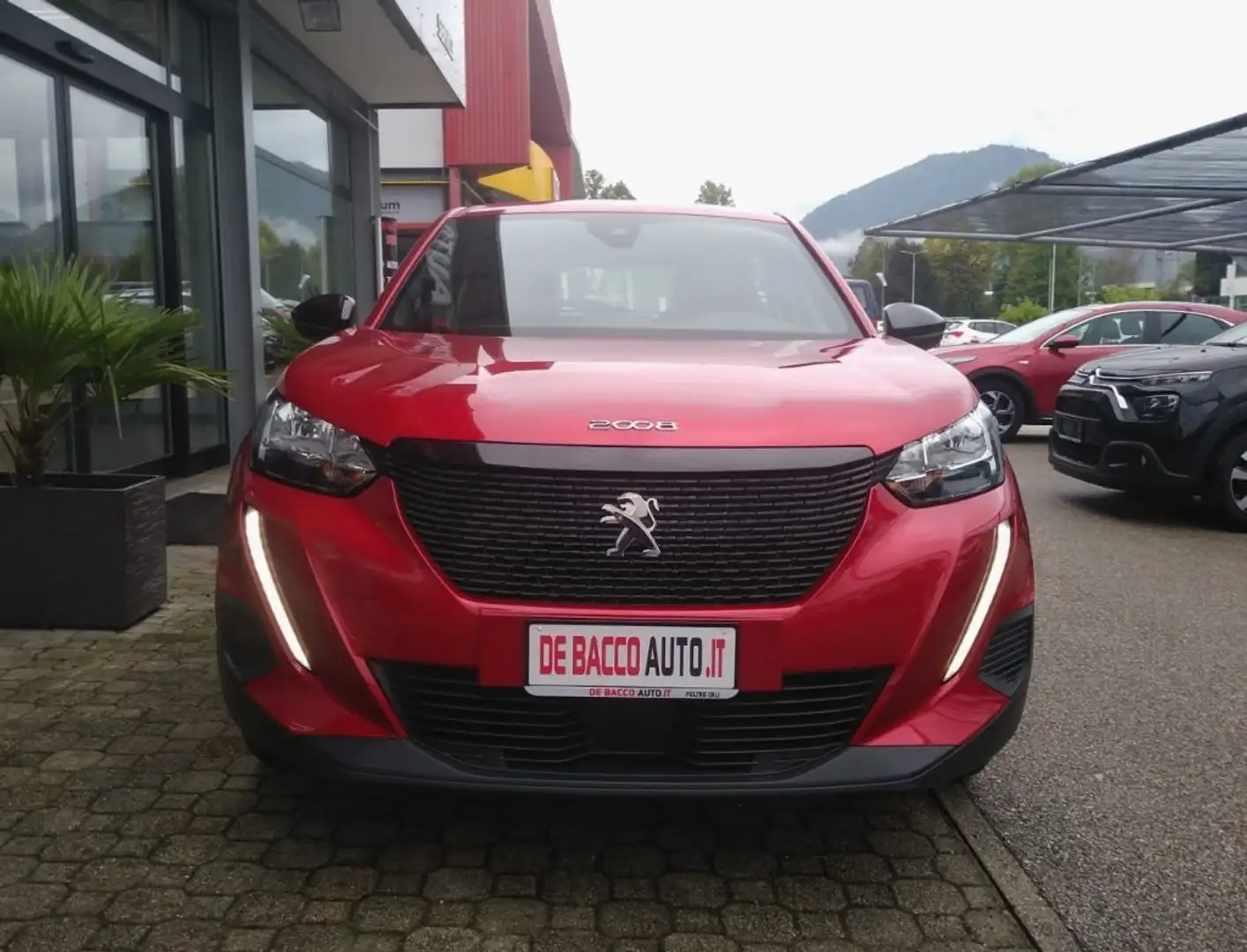 Peugeot 2008 PureTech 100 S&S Active Pack OK NEOPATENTATI Rouge - 2