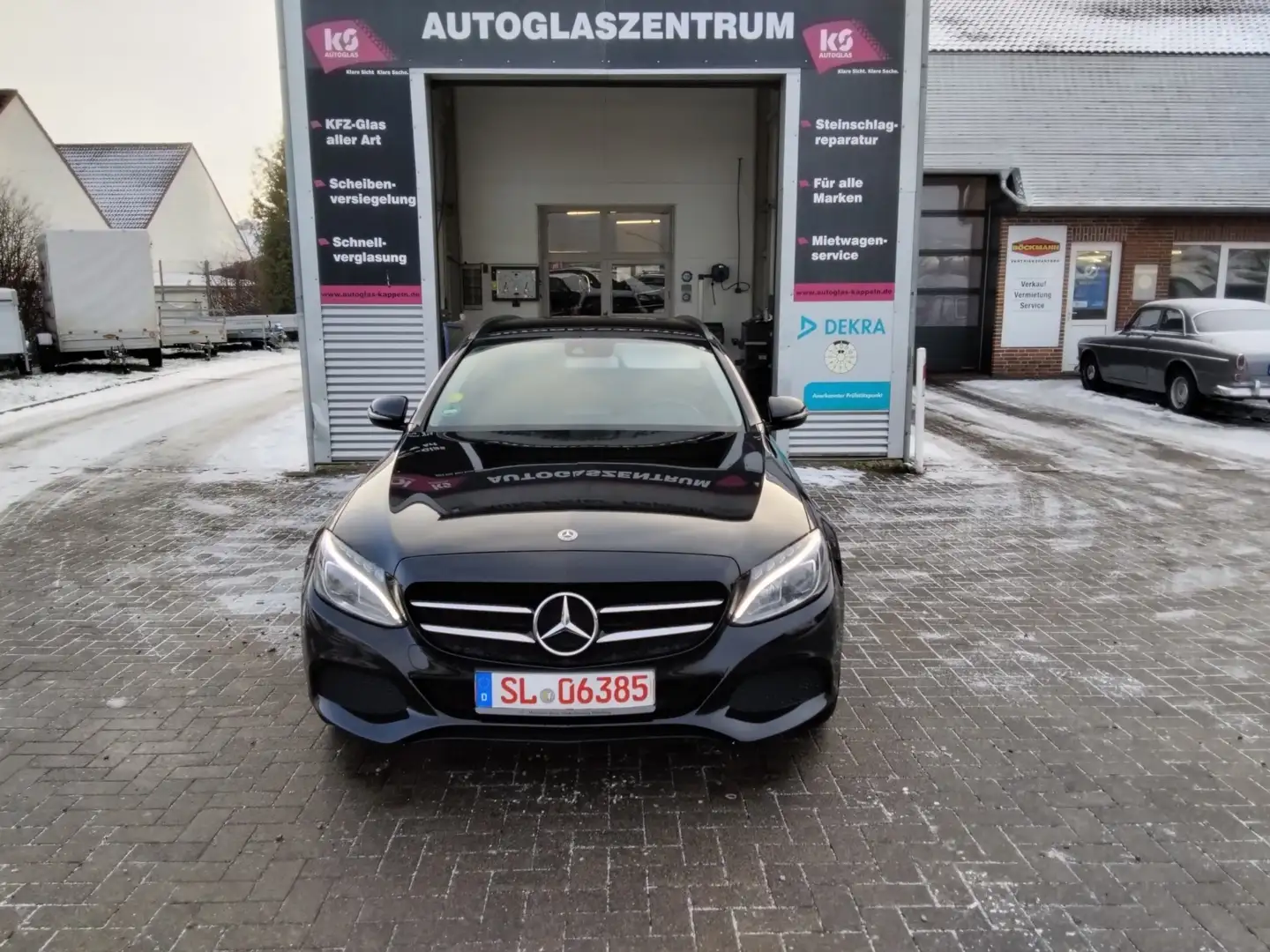 Mercedes-Benz C 220 220dT Avantgarde  9G-Tr./Vollleder/Business-Plus-P Schwarz - 2