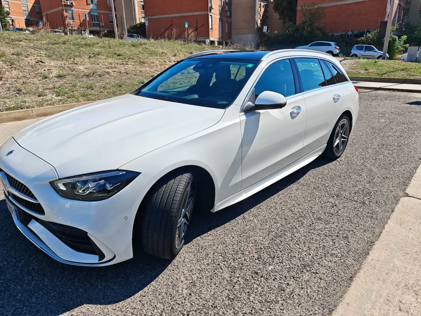 Mercedes-Benz C 220 C SW 220 d mhev Sport Plus auto Bianco - 1