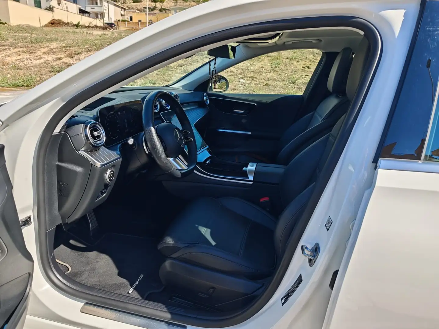 Mercedes-Benz C 220 C SW 220 d mhev Sport Plus auto Bianco - 2