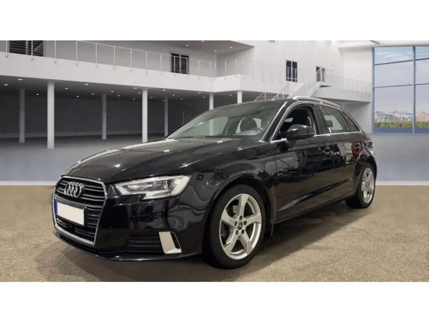 Audi A3 2.0 TDI Sport AHK/VIRTUAL/NAVI Zwart - 2