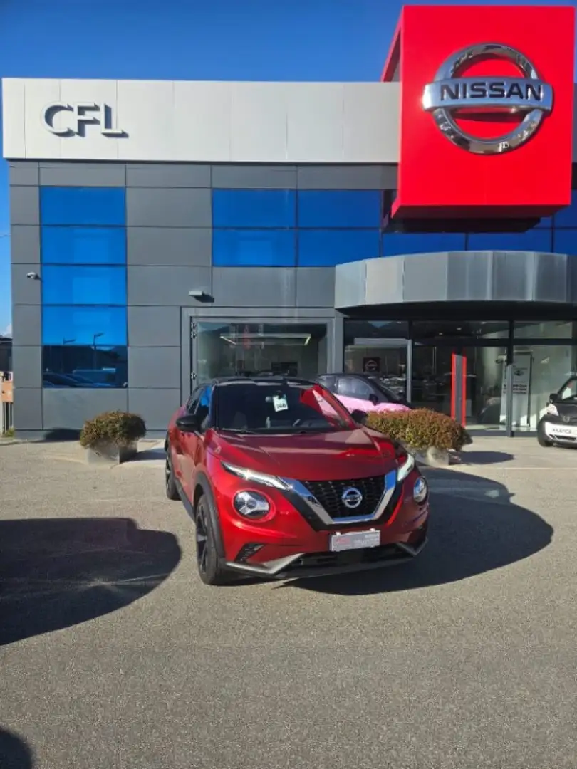 Nissan Juke 1.0 DIG-T 114 CV N-Connecta Rosso - 1