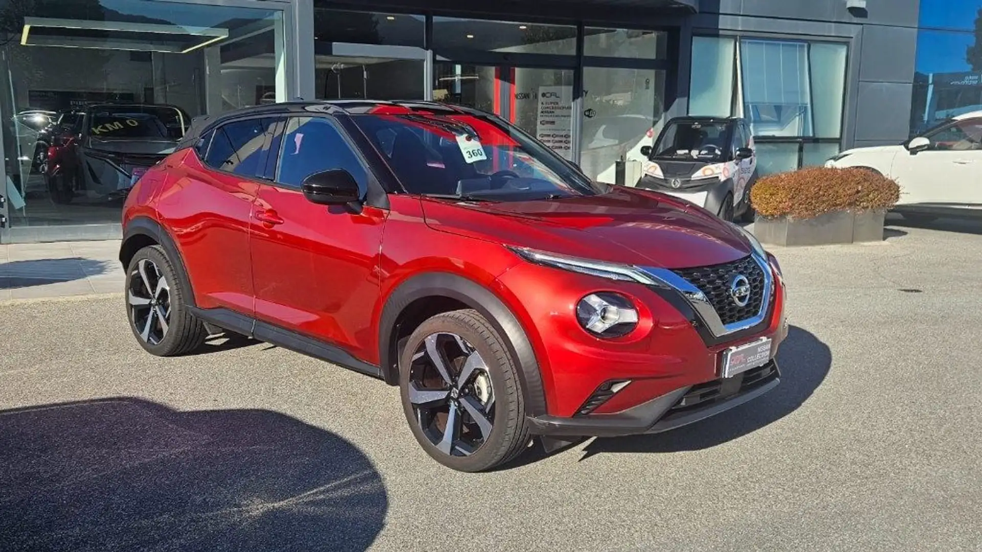 Nissan Juke 1.0 DIG-T 114 CV N-Connecta Rosso - 2