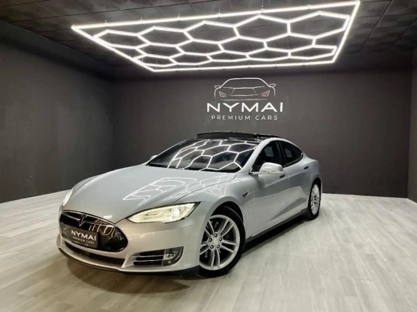 Tesla Model S 90D Gris - 2