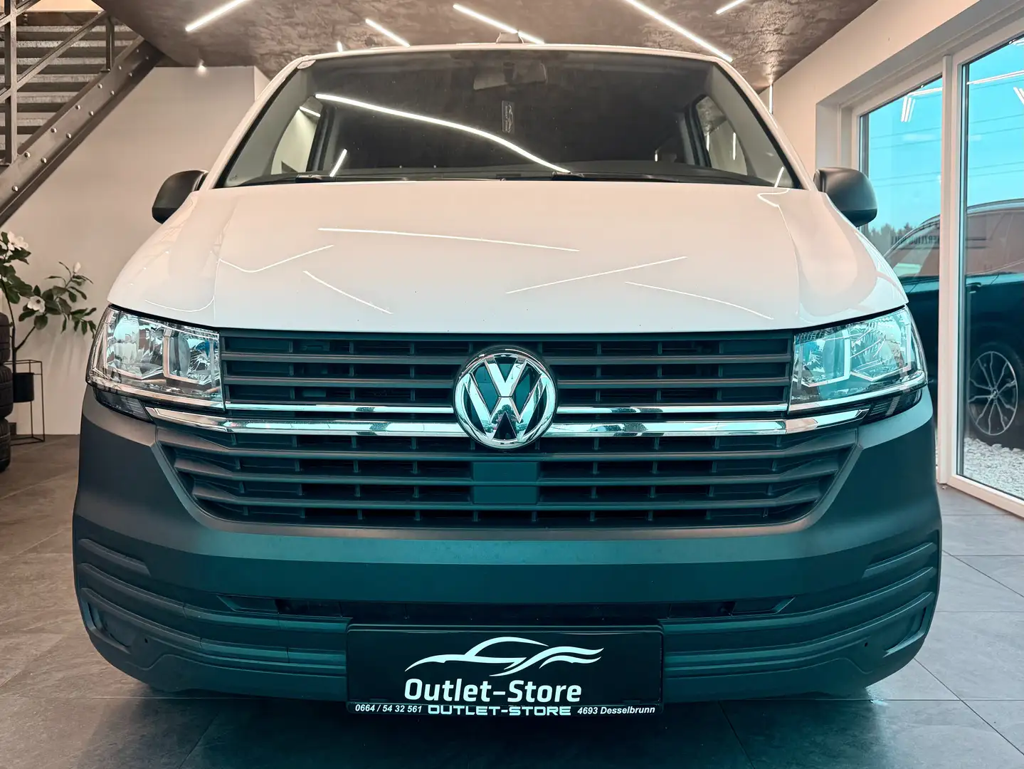 Volkswagen T6.1 Transporter 2,0 TDI*5Sitzer*Tempomat*Garantie*TOP* Weiß - 2