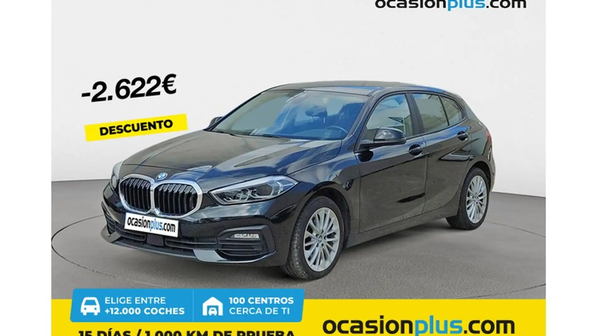 BMW 118 118iA Negro - 1