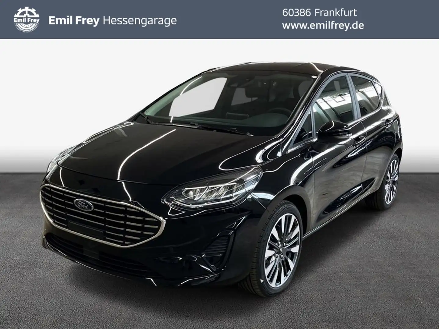 Ford Fiesta 1.0 EcoBoost S&S TITANIUM X Schwarz - 1