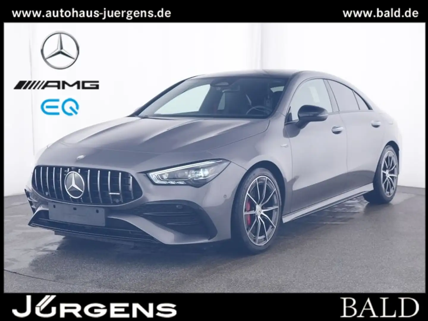 Mercedes-Benz CLA 35 AMG 4M Coupé Multibeam/Pano/Night/Totw/18 Grau - 2