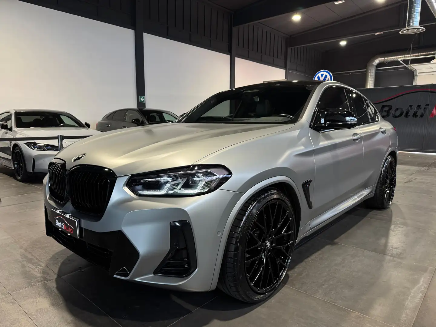 BMW X4 M40d xDrive WRAP FROZEN GREY - 21" - SOUND BOOSTER Blu/Azzurro - 1