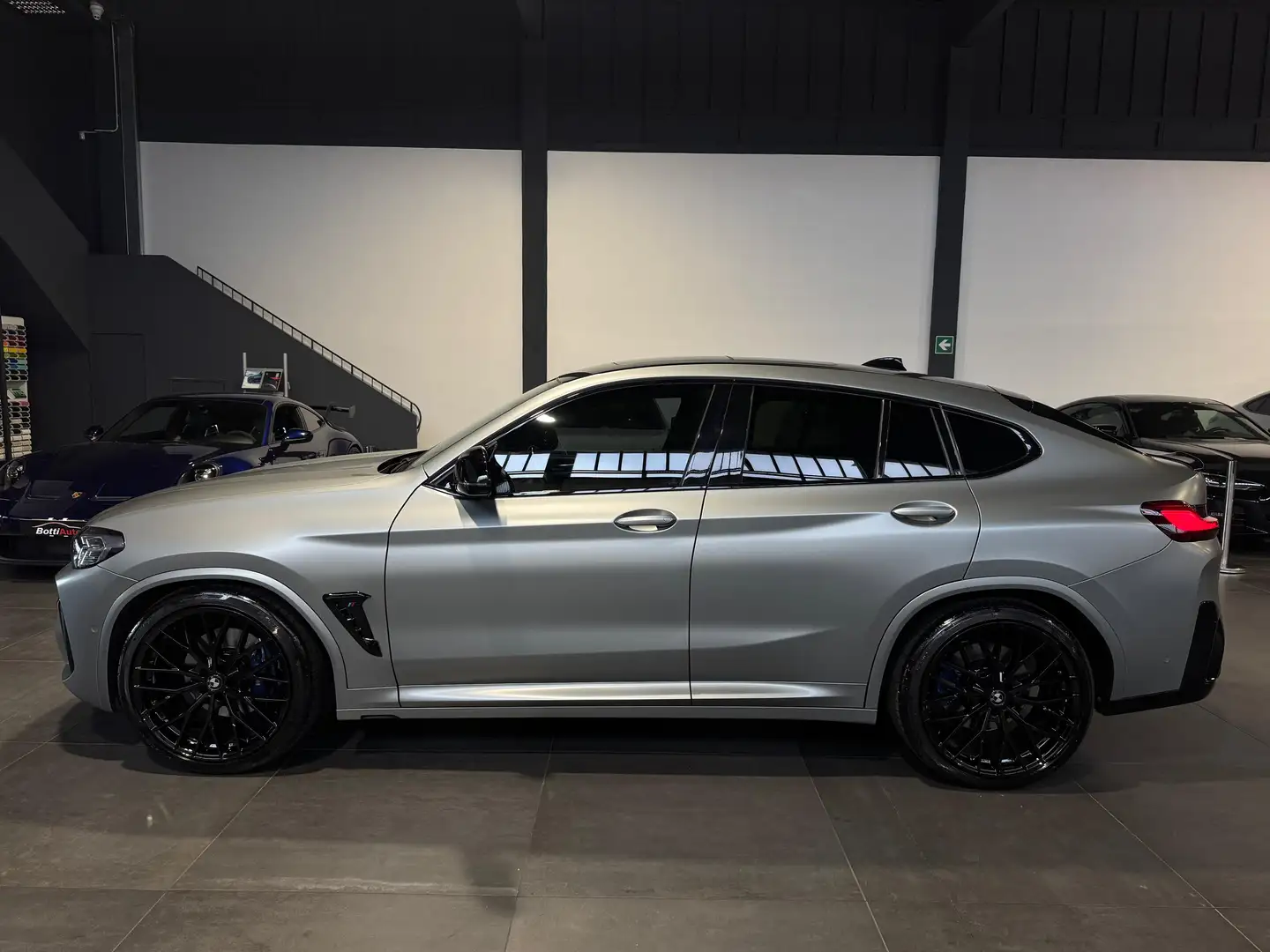 BMW X4 M40d xDrive WRAP FROZEN GREY - 21" - SOUND BOOSTER Blu/Azzurro - 2