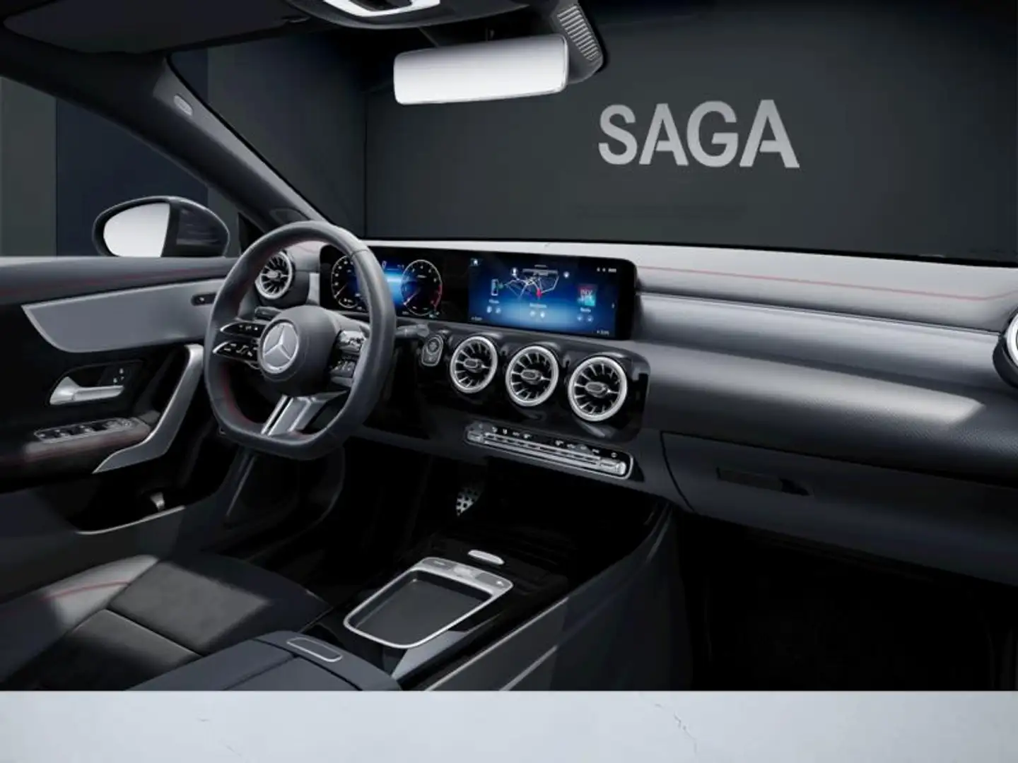 Mercedes-Benz CLA 180 Coupé Star Edition AMG Zwart - 2