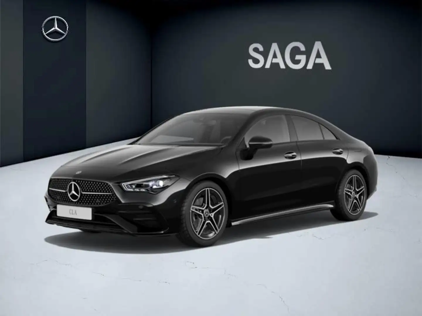 Mercedes-Benz CLA 180 Coupé Star Edition AMG Zwart - 1