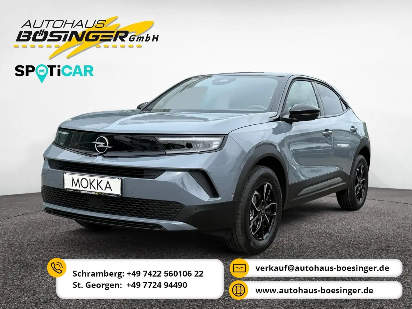 Opel Mokka Edition Komfort+Tech/ACC/Navi/SHZ/ 8Fach! Grau - 1