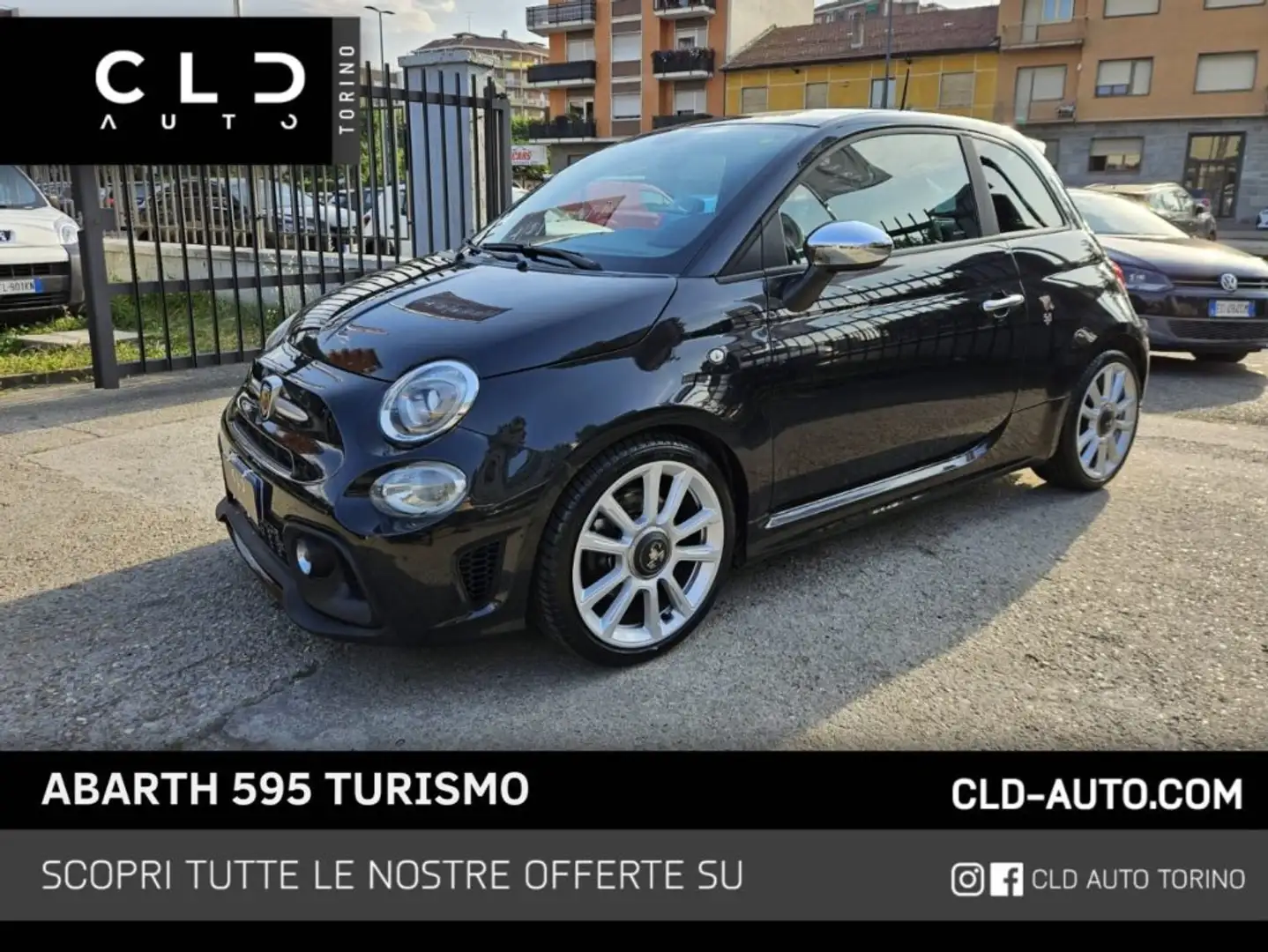 Abarth 595 1.4 Turbo T-Jet 165 CV Turismo Schwarz - 1