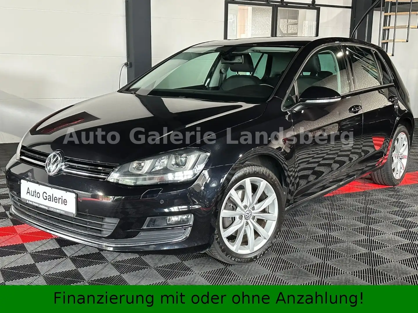 Volkswagen Golf 7 1.4 Highline*DSG*Navi*Kamera*Standhzg* Zwart - 1