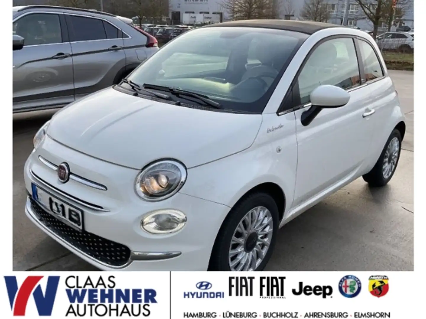 Fiat 500C DolceVita 1.0 Mild Hybrid EU6d UConnect elektron. Bianco - 1