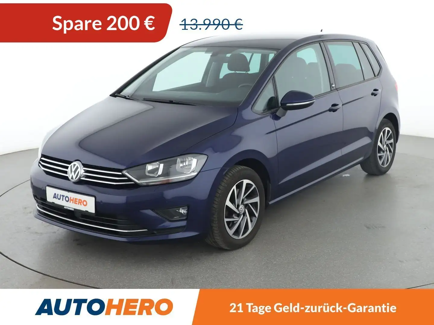 Volkswagen Golf Sportsvan 1.6 TDI Sound BlueMotion*NAVI*ACC*PDC*SHZ*KLIMA* Blau - 1