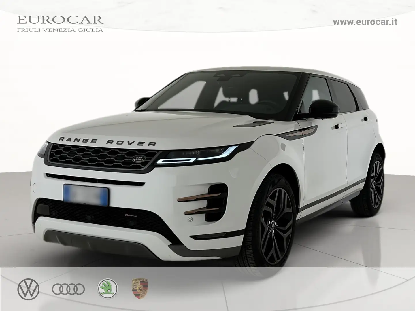 Land Rover Range Rover Evoque 2.0d i4 mhev r-dynamic se awd 204cv auto Weiß - 1