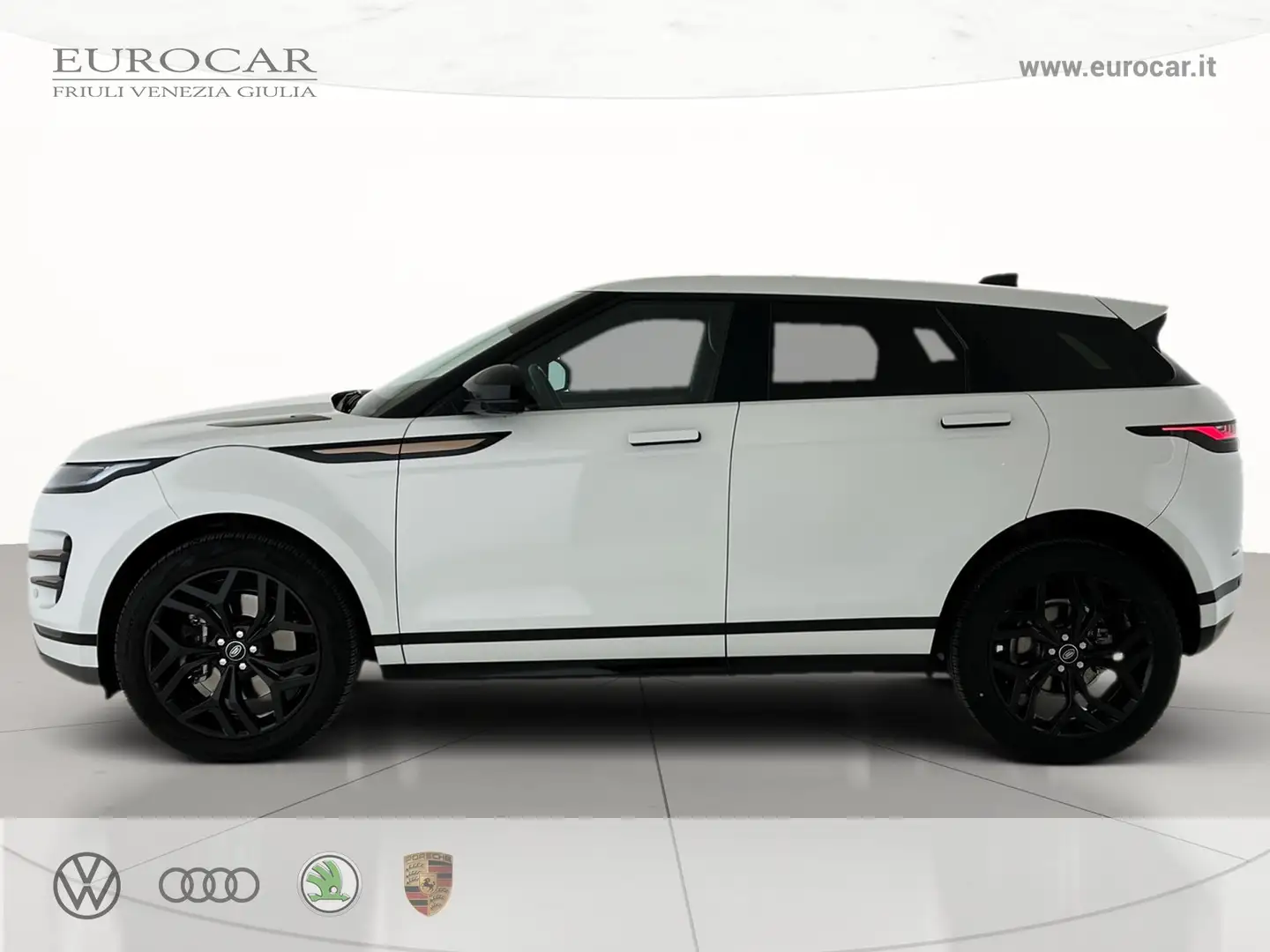 Land Rover Range Rover Evoque 2.0d i4 mhev r-dynamic se awd 204cv auto Weiß - 2