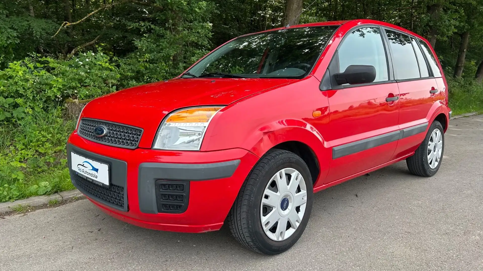 Ford Fusion 1,4,AUTOMATIK,TÜV,KLIMA,STZ,WENIG KM Rot - 1