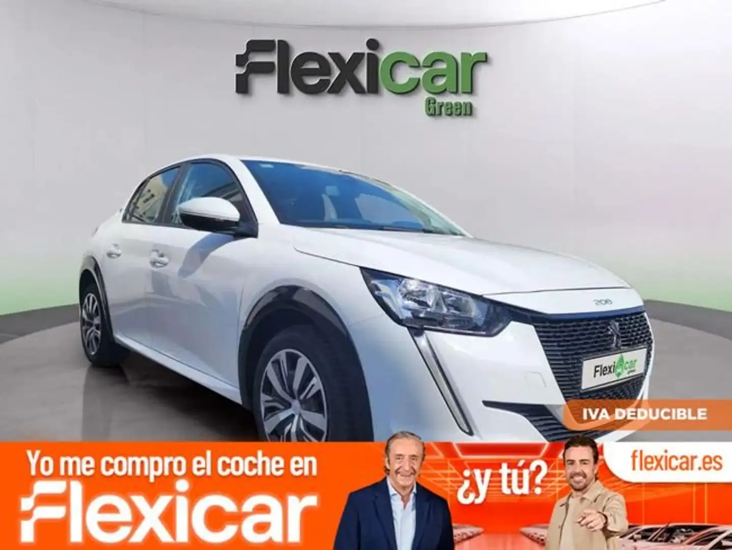Peugeot 208 Active Eléctrico 100kW Blanco - 1