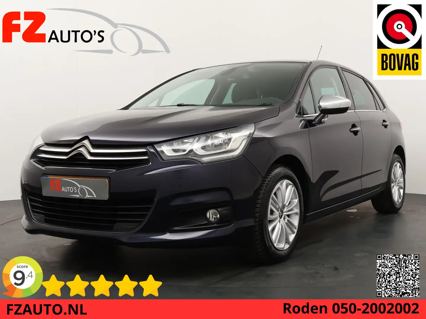 Citroen C4 1.2 PureTech Feel Collection - Airco - Trekhaak - Blau - 1