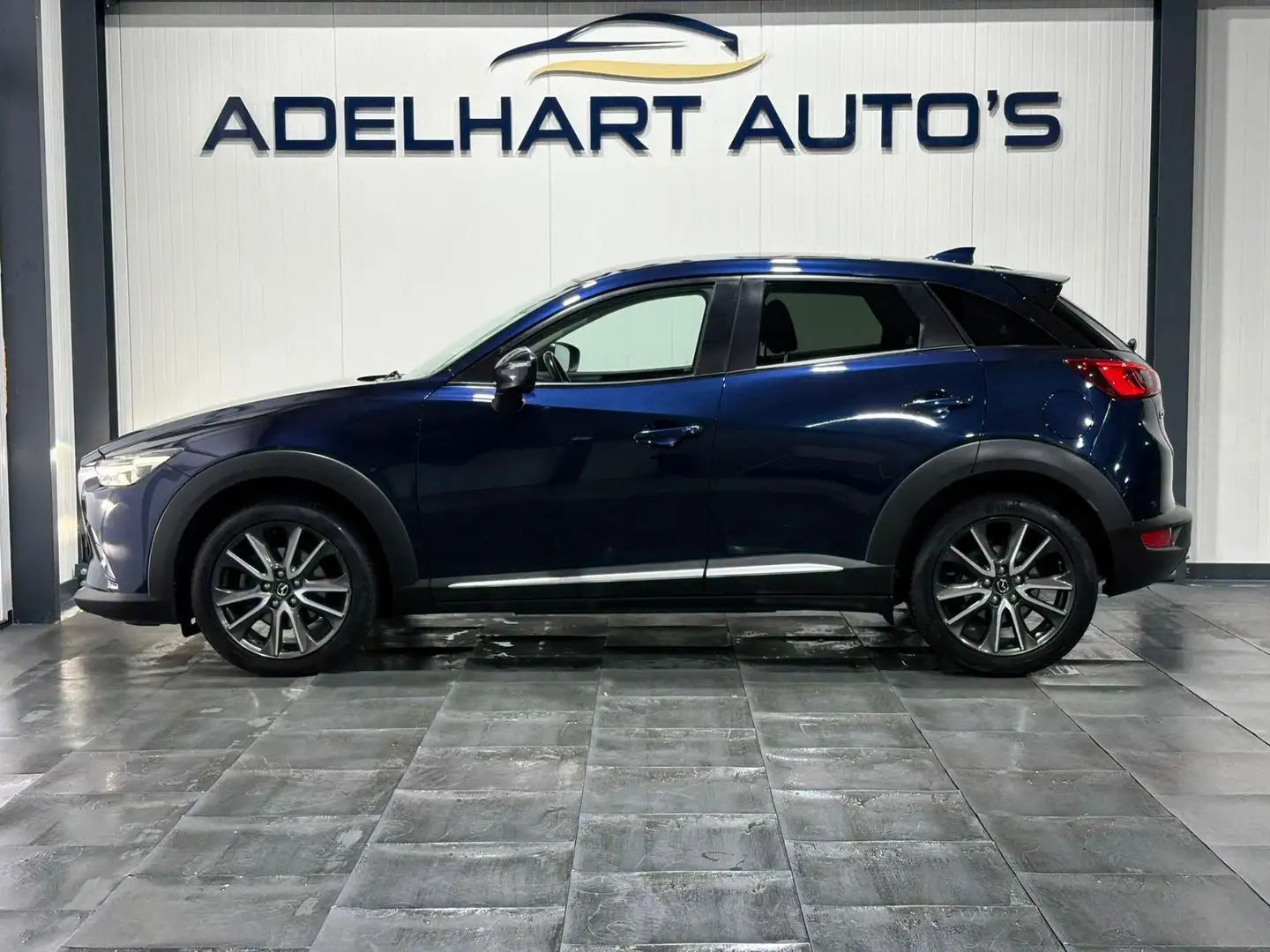 Mazda CX-3 2.0 SkyActiv-G 120 SkyLease GT Automaat / Navigati Bleu - 2