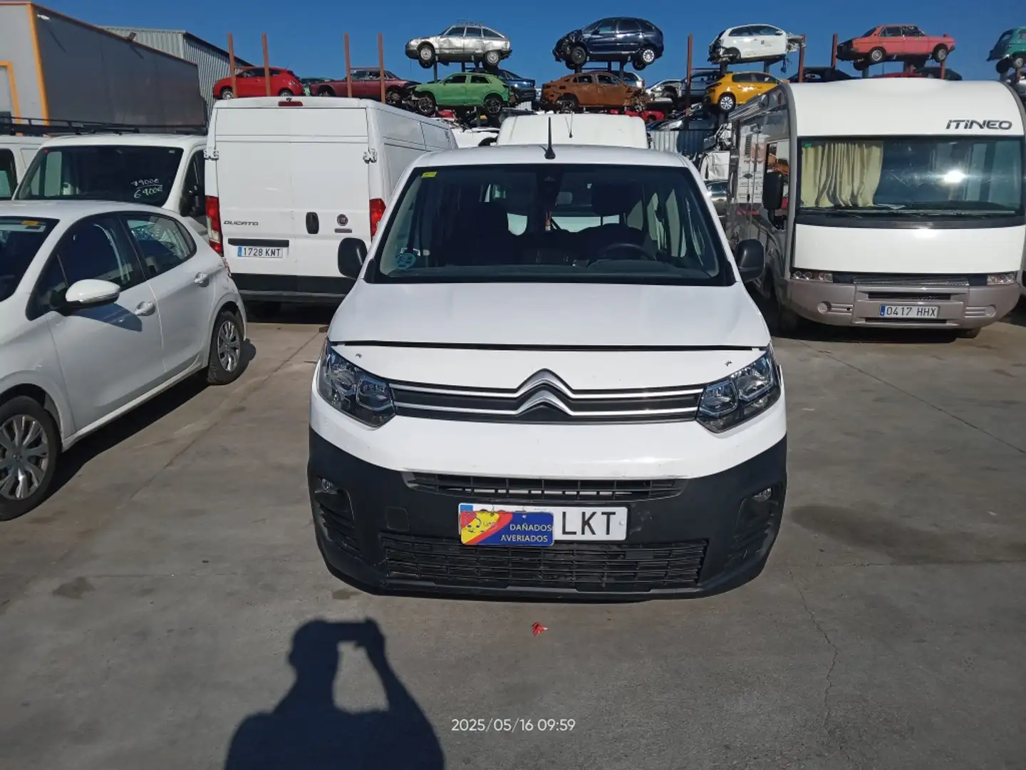 Citroen Berlingo BlueHDi S&S Talla M Live 100 Wit - 1