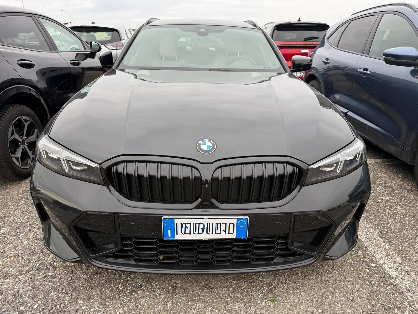 BMW 320 Serie 3 320d Touring mhev 48V xdrive MSport auto Noir - 2