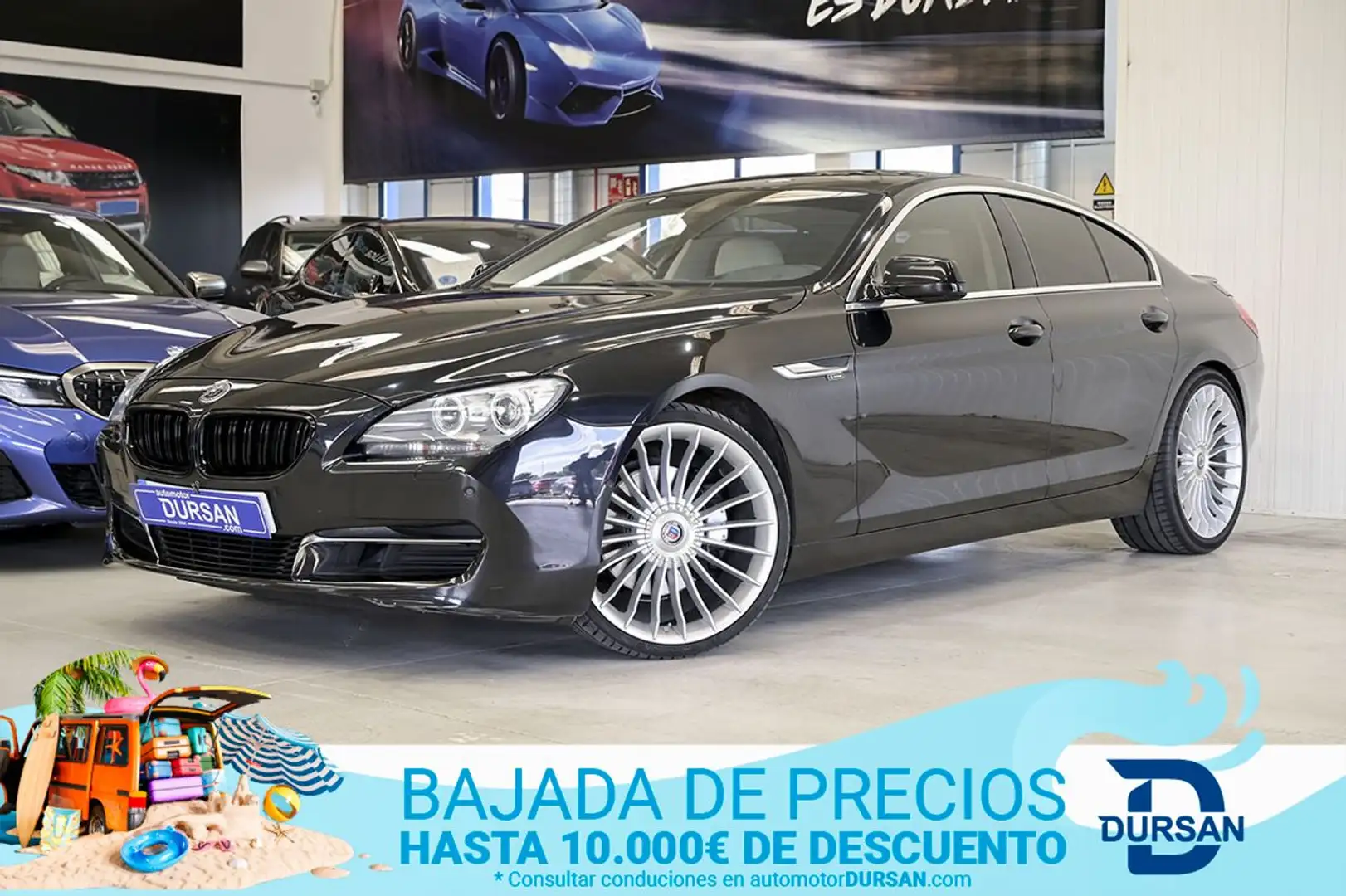 BMW 640 640dA Gran Coupé Negro - 1