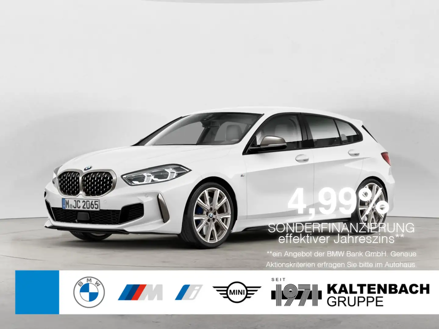 BMW 135 Mi xDrive HUD W-LAN NAVI SITZHEIZUNG PDC Weiß - 1