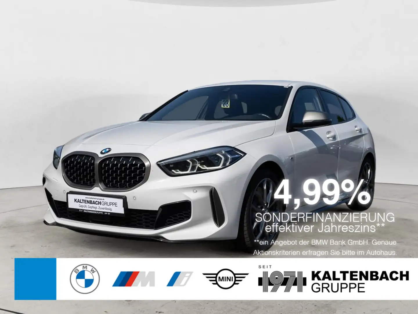 BMW 135 Mi xDrive HUD W-LAN NAVI SITZHEIZUNG PDC Weiß - 1
