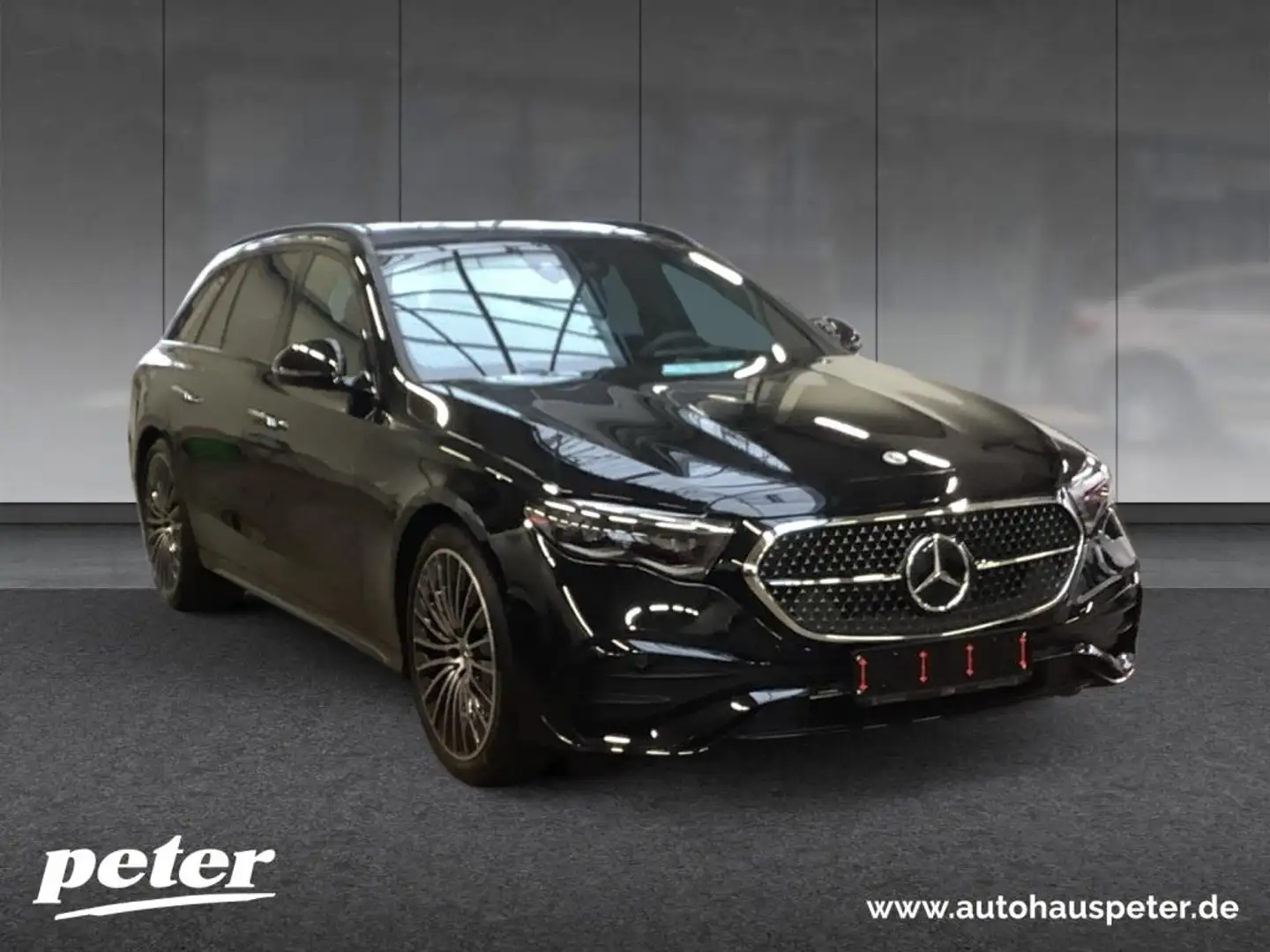 Mercedes-Benz E 450 d 4MATIC T-Modell AMG+9G+DIGITAGLIGHT+AHK+ Noir - 2