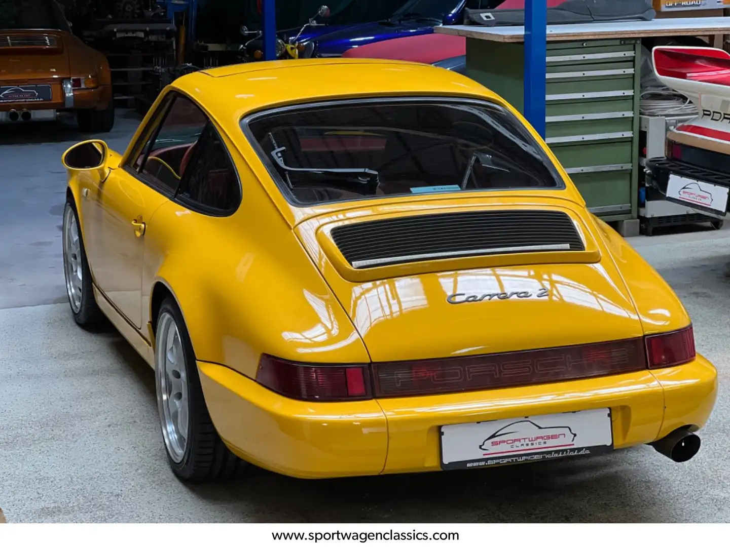 Porsche 964 911/964 C2 Coupe´ Klima/Japan-Import Gelb - 2