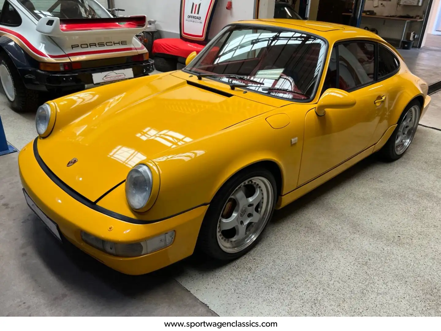 Porsche 964 911/964 C2 Coupe´ Klima/Japan-Import Gelb - 1
