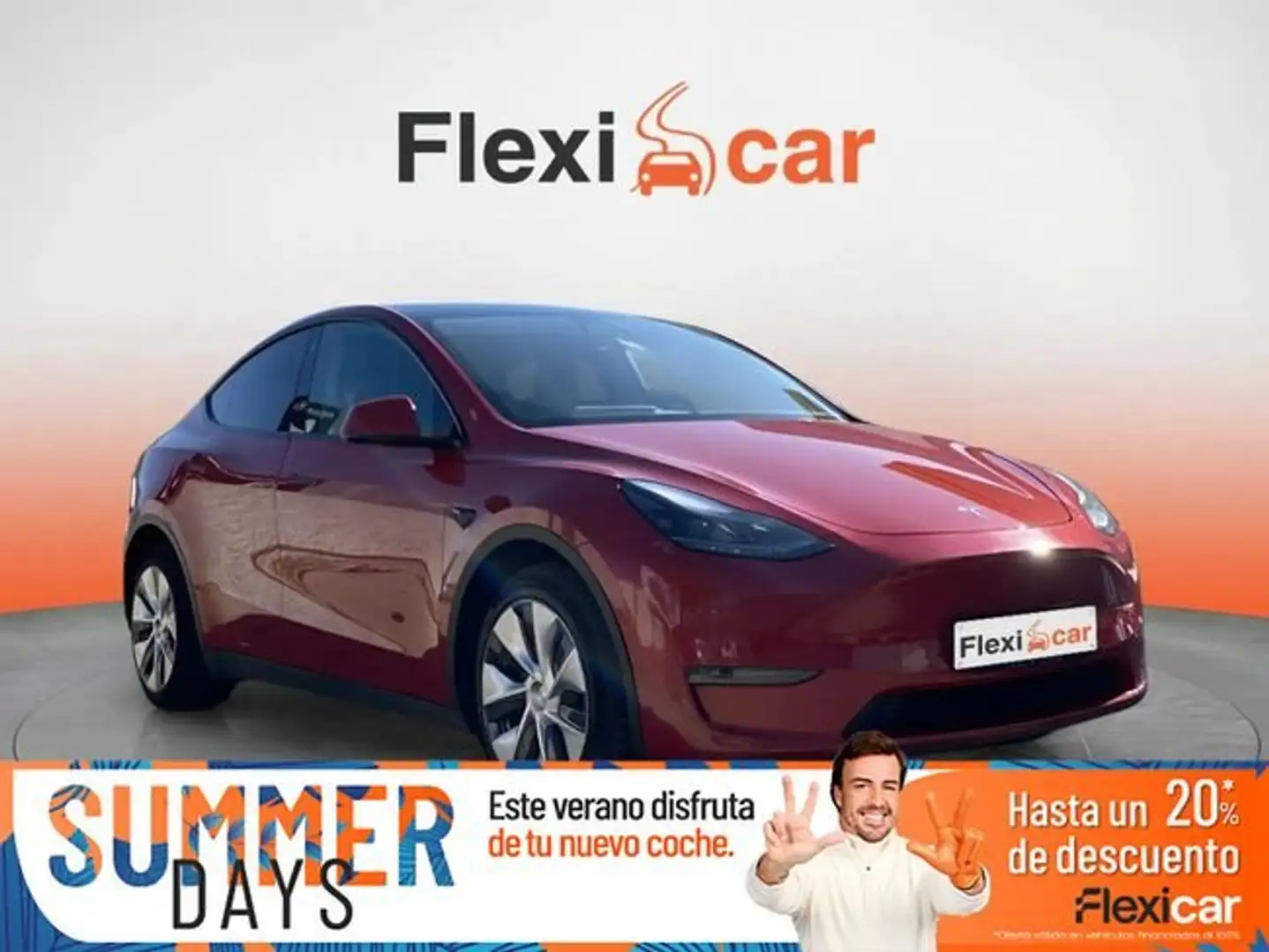 Tesla Model Y Performance 4WD Piros - 1
