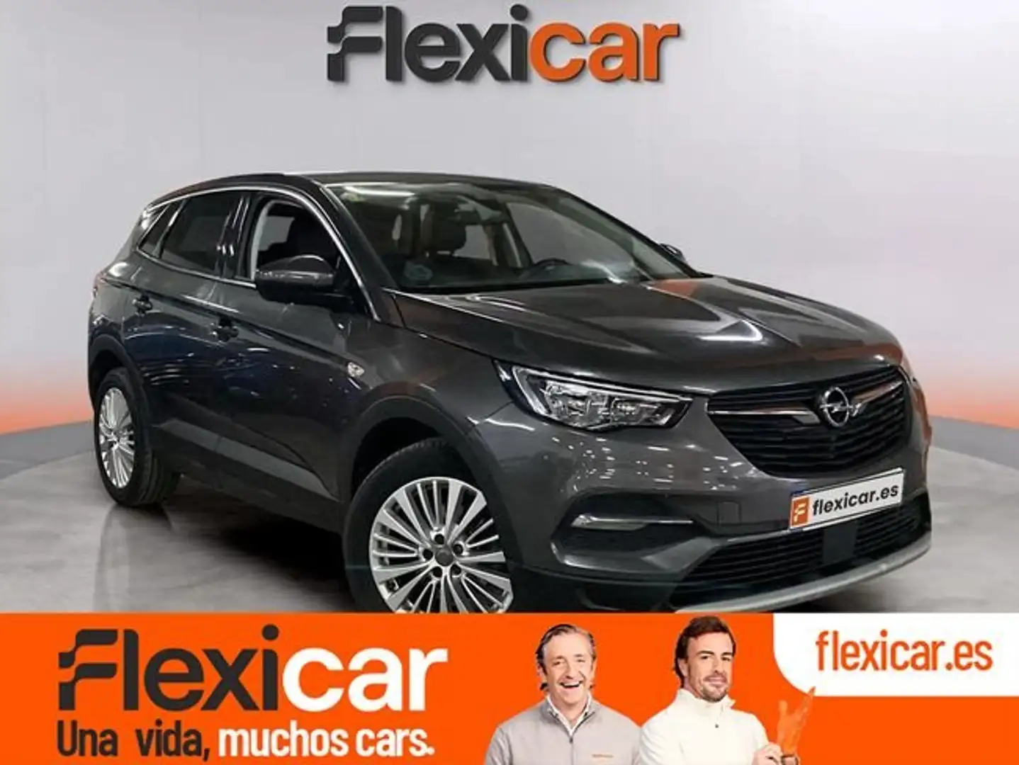 Opel Grandland X 1.2 Turbo Excellence Gris - 1