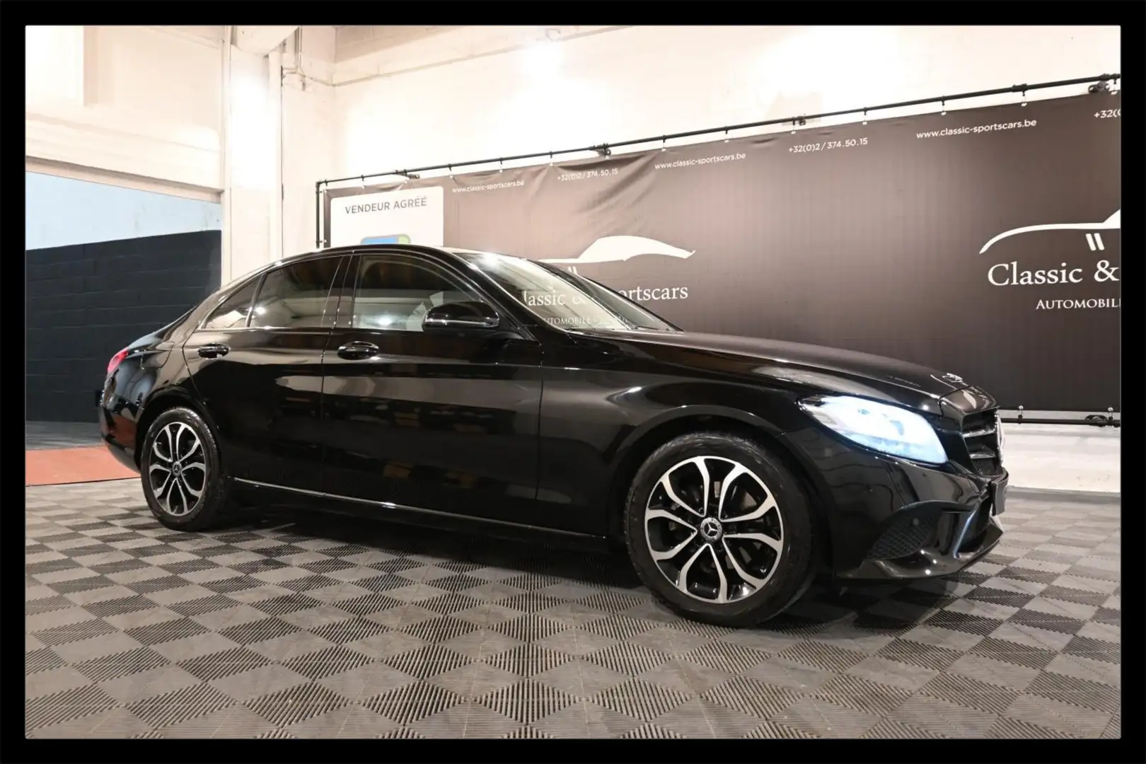 Mercedes-Benz C 180 SPORT EURO 6d / CAMERA 360 / CARPLAY / ANDROID ! Noir - 1