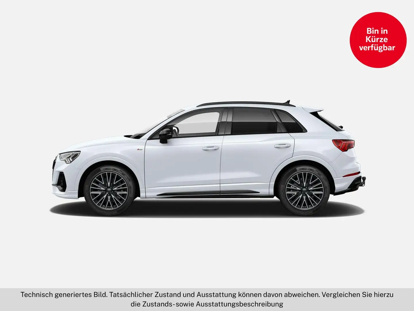Audi Q3 40 TDI quattro S line exterieur Weiß - 2