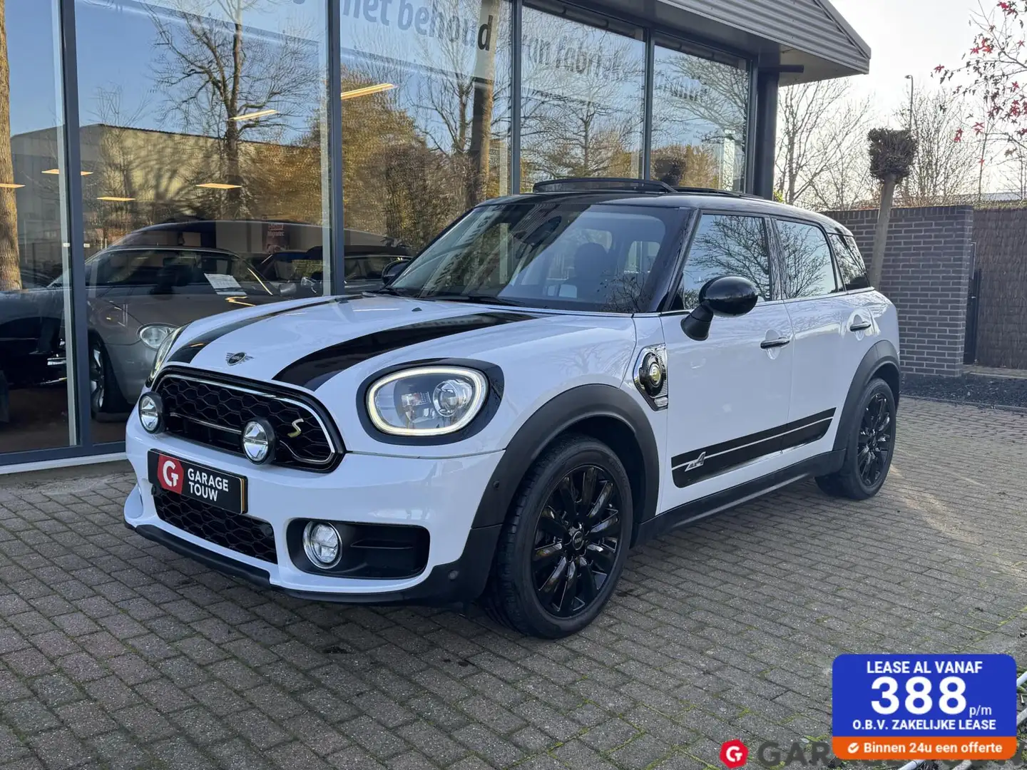 MINI Cooper SE Countryman 2.0 ALL4 Chili *Pano, Head-up* Blanc - 1