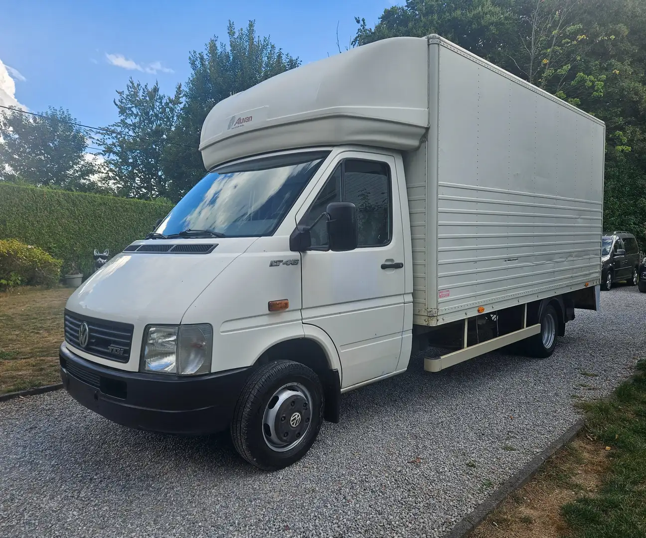 Volkswagen LT Lt 2.5 TDi caisse aluminium avec élévateur Blanc - 1