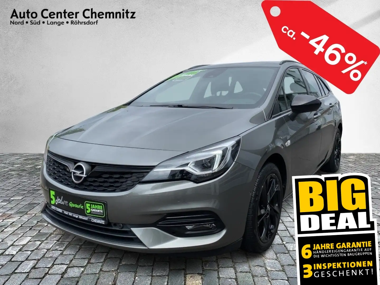 Opel Astra K ST 1.2 Ultimate Matrix/Navi/Alcantara/KAM Gris - 1