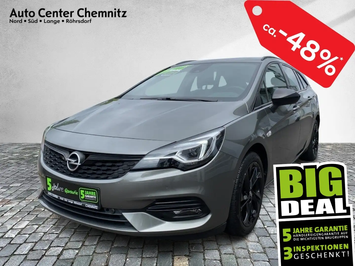 Opel Astra K ST 1.2 Ultimate Matrix/Navi/Alcantara/KAM Gris - 1